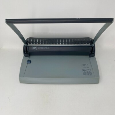 GBC CombBind C75 Binding System Spiral Binder Comb Bind