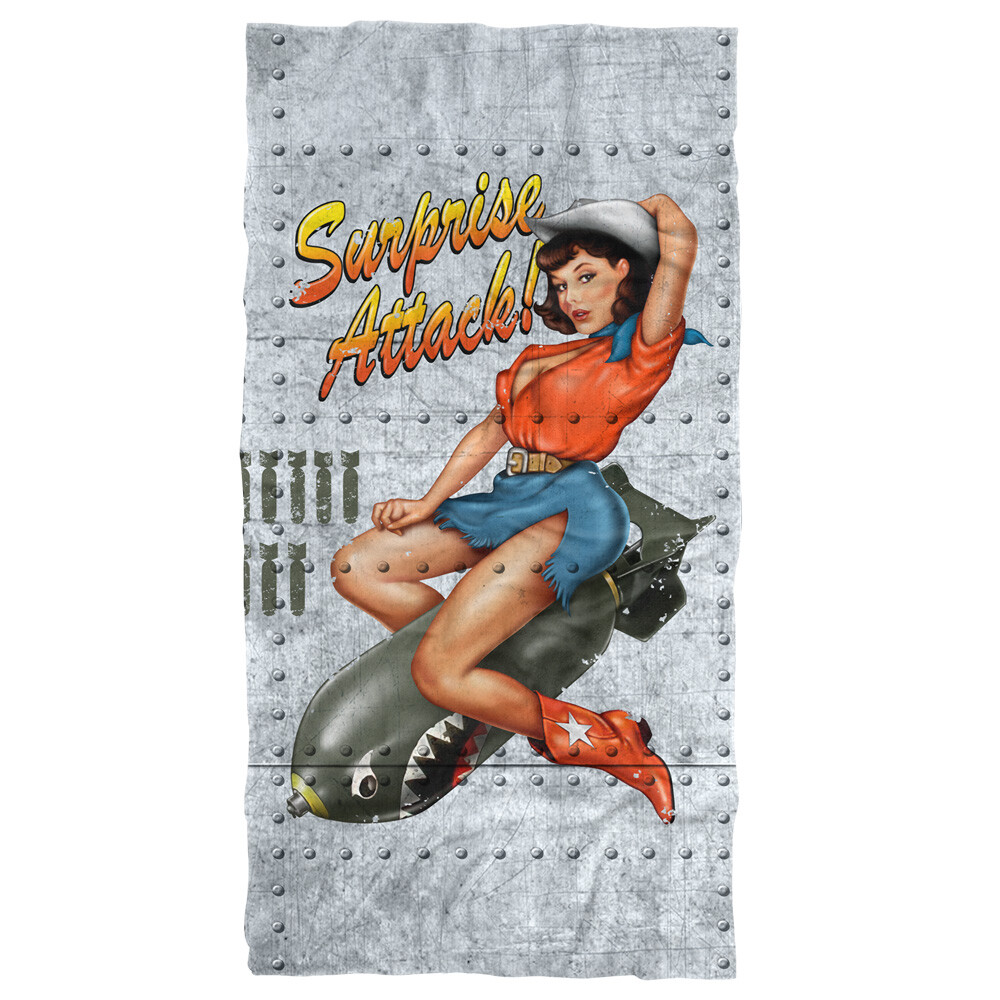 Surprise Attack Beach Towel, 30