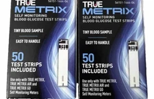 100 TRUE METRIX Glucose Test strips (2 X 50Ct)