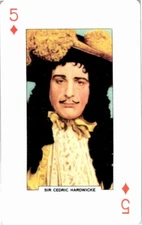 Sir Hardwicke Star of the Silver Screen Hollywood Single Swap Playing Card