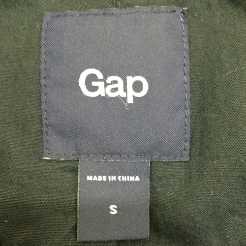 GAP Double Breasted Long Sleeve Black & Gray Striped Pea Coat Women's Size Small - Picture 9 of 12