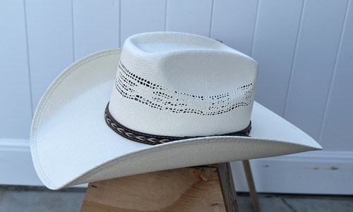MEN'S WESTERN COWBOY RODEO HAT. RANCH STYLE COWBOY HAT. SOMBRERO VAQUERO - Picture 10 of 11