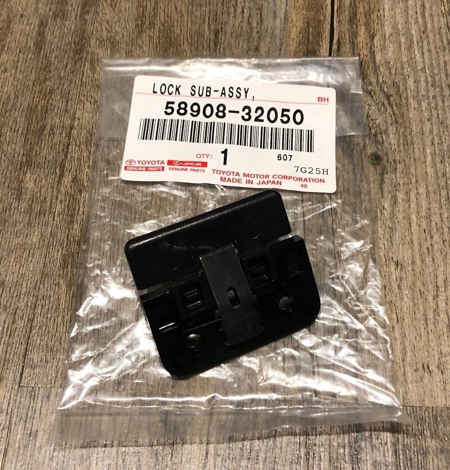 Genuine Toyota Console Lid Lock Camry 4Runner RAV4 Sienna Prius