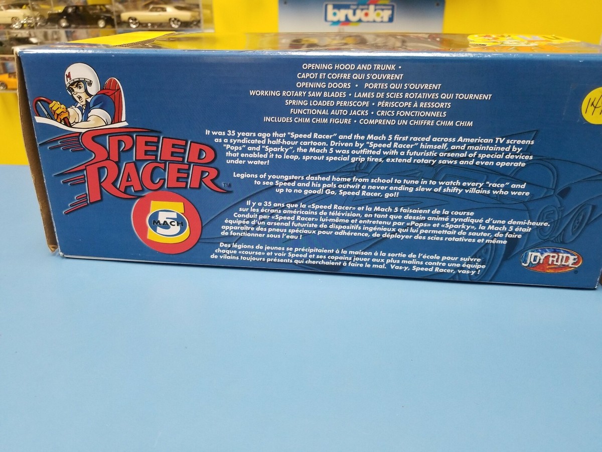 JOYRIDE SPEED RACER MACH 5 WITH CHIM CHIM 