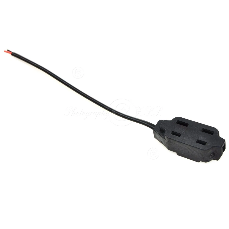 2x 1 To 3 Sockets Splitter CA/US Connector IP Camera Power Supply Adapter Plug - Image 3 of 4