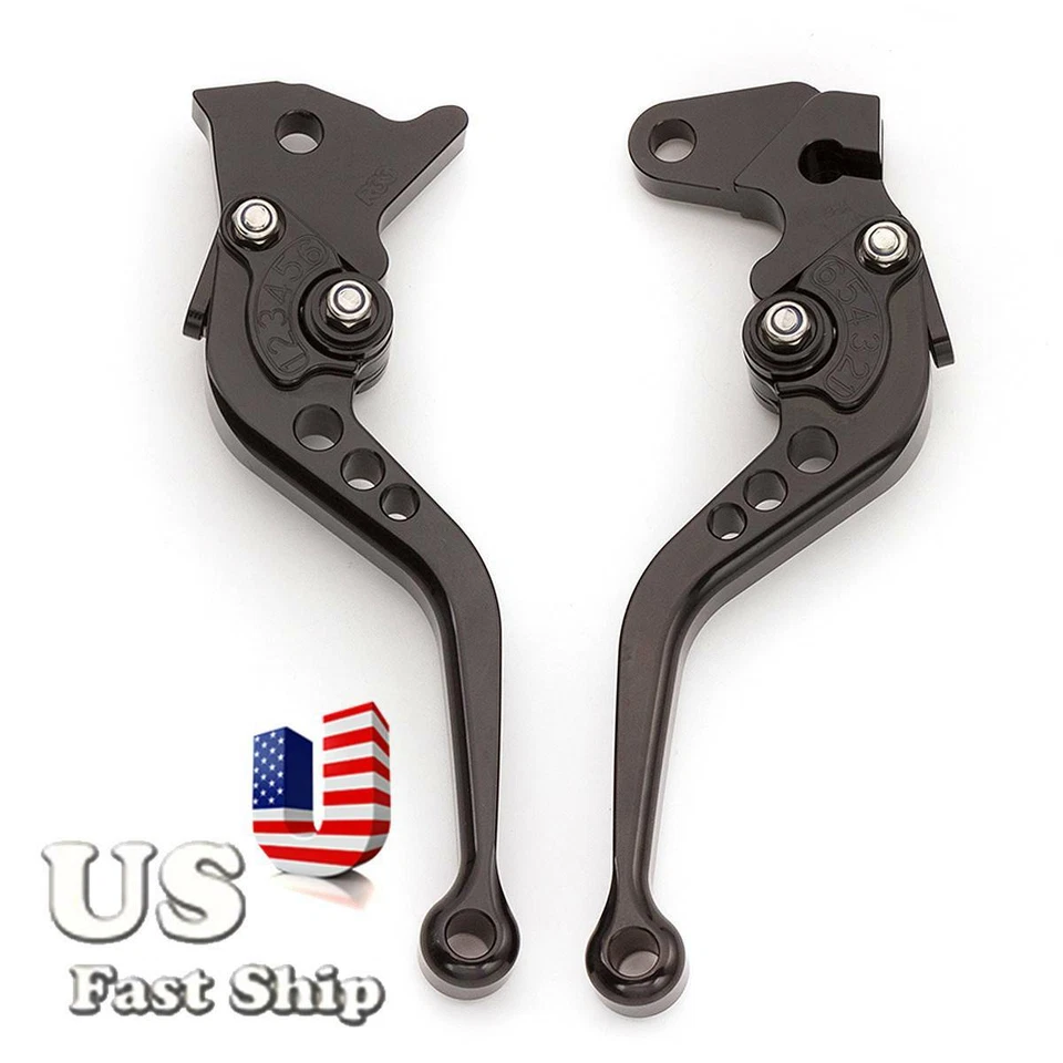 For Honda CBR 600 F/F2/F3/F4/F4i 1987-2006 CNC Short Clutch Brake Lever Adjust - Image 3 of 4