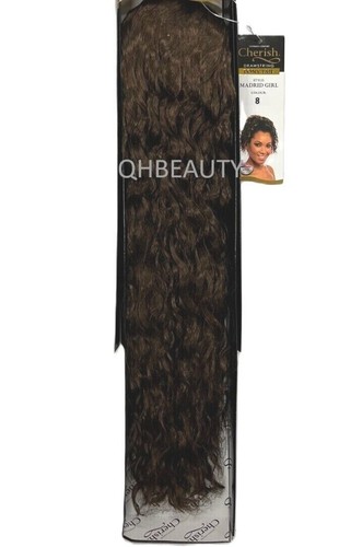 Cherish Synthetic Drawstring Curly Hair Extension Ponytail - Madrid Girl - Picture 9 of 27