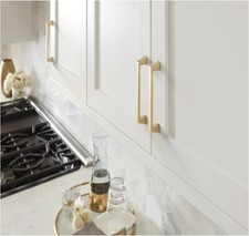 6 Inch Kitchen Cabinet Pulls, Colorado Square Stainless Steel, Cabinet Handles.