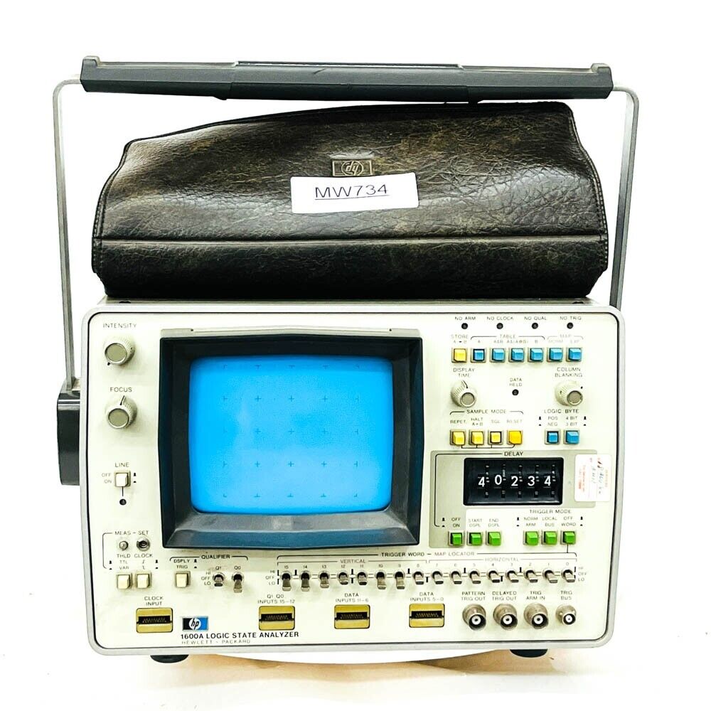 Hewlett Packard HP 1600A Logic State Analyzer with 10230B Hewlett Packard HP 1600A Logic State Analyzer with 10230B