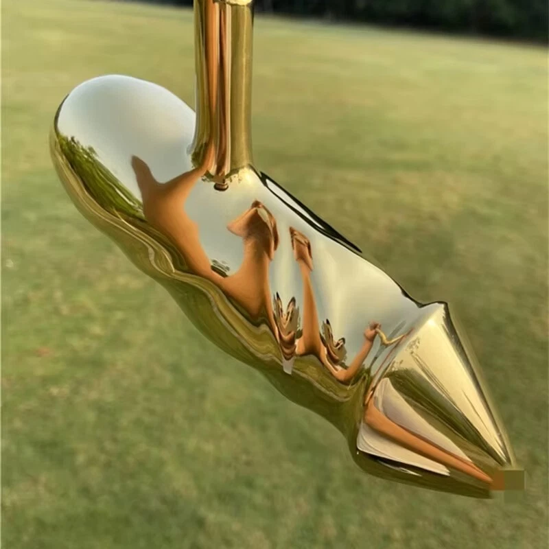 Rare Gold Finish Novelty Putter 34" – Unusual Golf Club Competition Prize Gift - Image 3 of 4