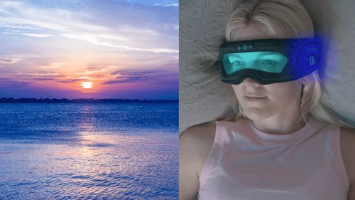 Brand New Sleep Sanity Sleep Mask - with CBT-1 for Insomnia