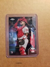  2020 Chrome Update Base #U-39 Deivy Grullon, Philadelphia Phillies Rookie Card