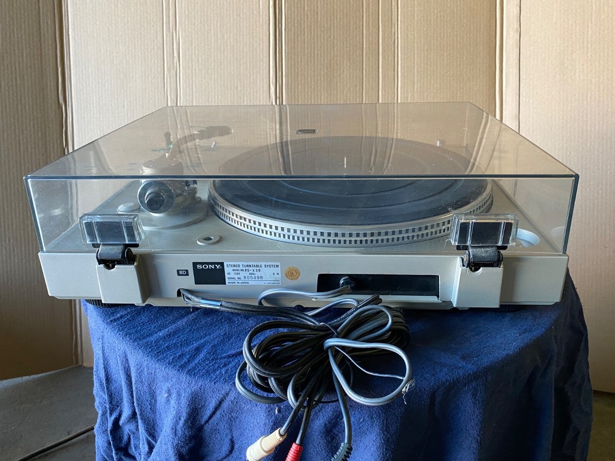 Sony PS-X40 Stereo Turntable System Fully Automatic Direct Drive