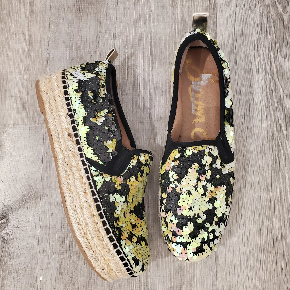Sam edelman cheap sequin espadrilles