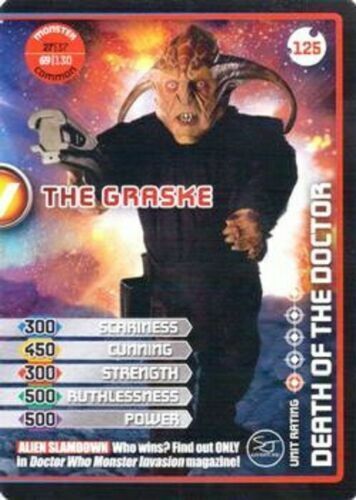 Doctor Who Monster Invasion BASE / BASIC CARDS CHOOSE - Picture 111 of 143