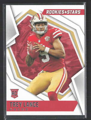 2021 Panini Rookies & Stars #103 Trey Lance San Francisco 49ers RC (S)