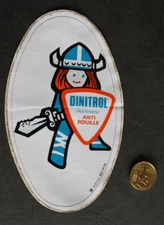 Sticker - DINITROL - anti-rust