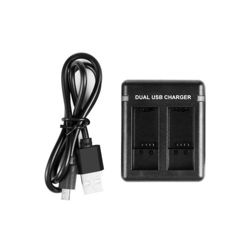 Cargador de batería doble USB PULUZ para GoPro HERO12 negro/11 negro/10 negro/9 B - Imagen 7 de 7
