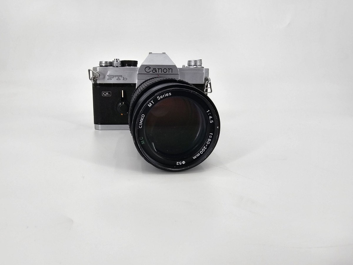 Canon FTb Film Camera with 80-200m 4.5 Lens | eBay