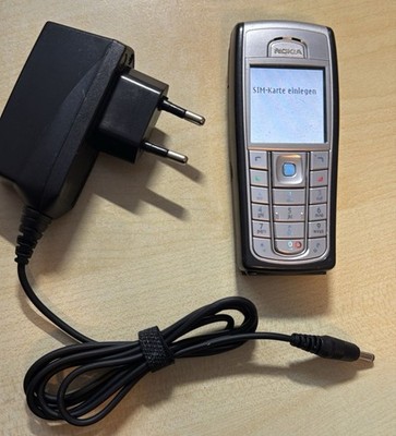 NOKIA 6230 RH-12 Silber, Geprüft, Komplett, Accu Neu, Garantie  Top
