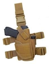 Ghfy Molle Tactical Pistol Thigh Gun Holster Drop Leg Holster Right Hand