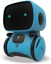 KaeKid Robots for Kids, Interactive Smart Robotic with Touch Sensor, Blue