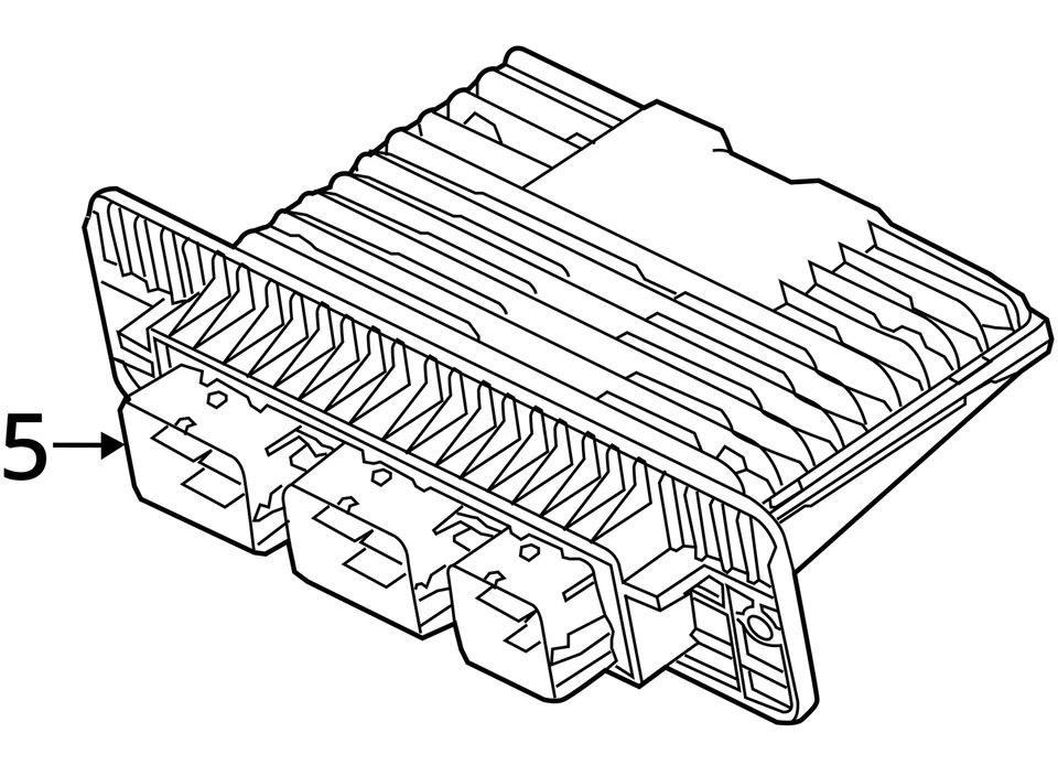Módulo de control electrónico ECM del motor 6,2 L compatible con camioneta Ford F250SD 13-16 718755 Foto 4 de 4