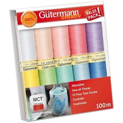 100m Multi-Colour Sewing Thread Set