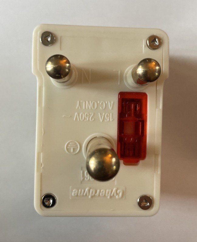 Cyberdyne Fused South Africa Power Adapter