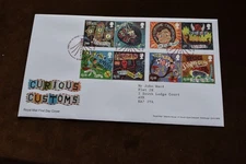 2019 First Day Cover, Curious Customs, Maypole p/m