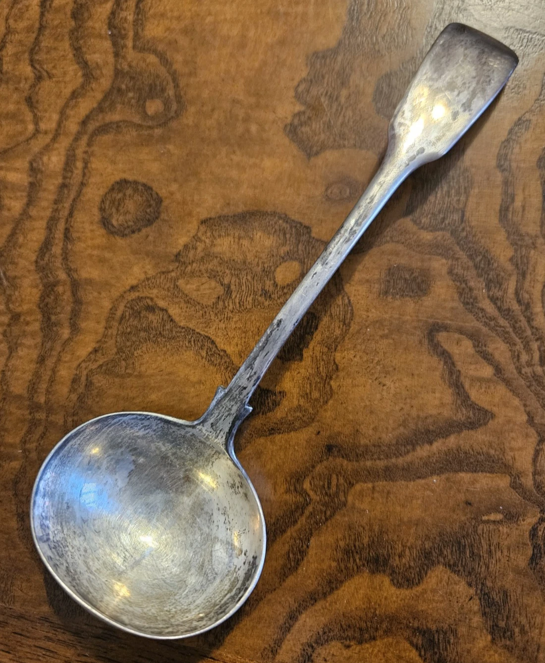 Antique Victorian English Hallmarked Sterling Silver Sauce Ladle-Heavy- 60 grams
Opens in a new wind