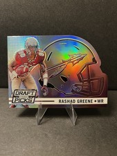2015 Panini Collegiate Draft Picks Prizm Die Cut Rashad Greene Rookie Card. rookie card picture