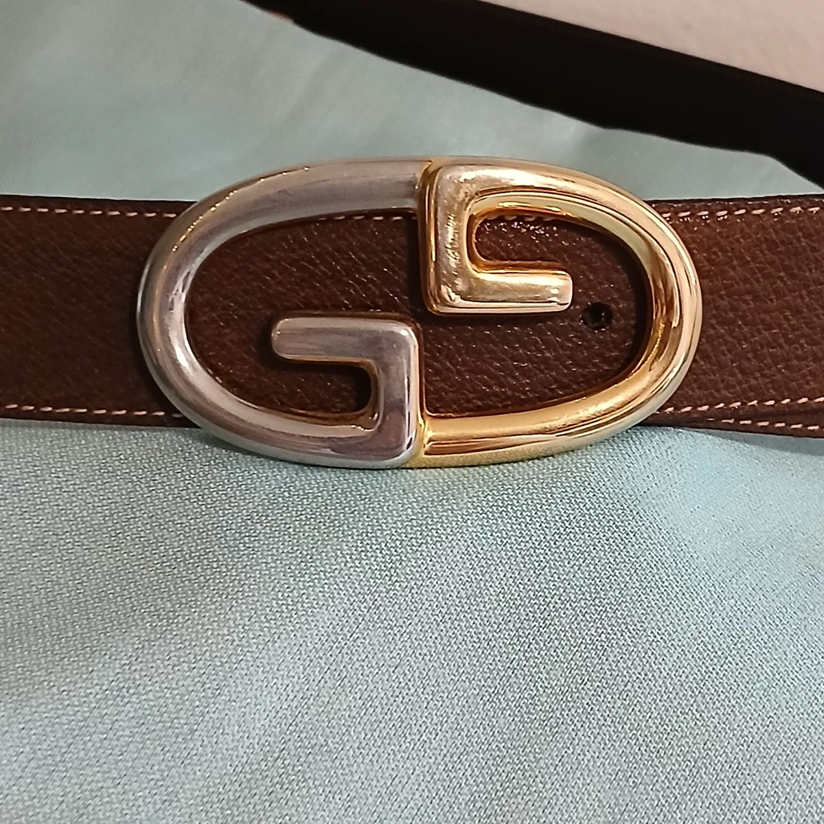 Gucci Brown Solid Belts for Women for sale | eBay display picture 3