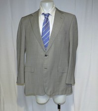 Brioni Nomentano Gray Nailshead Super 180 Two Button Sport Coat 44L