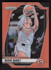 2024 Panini Prizm WNBA #132 Marina Mabrey Orange Prizms #/99