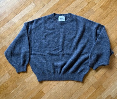 Lisa Yang Veira Cashmere Pullover Größe 1 grau Melange