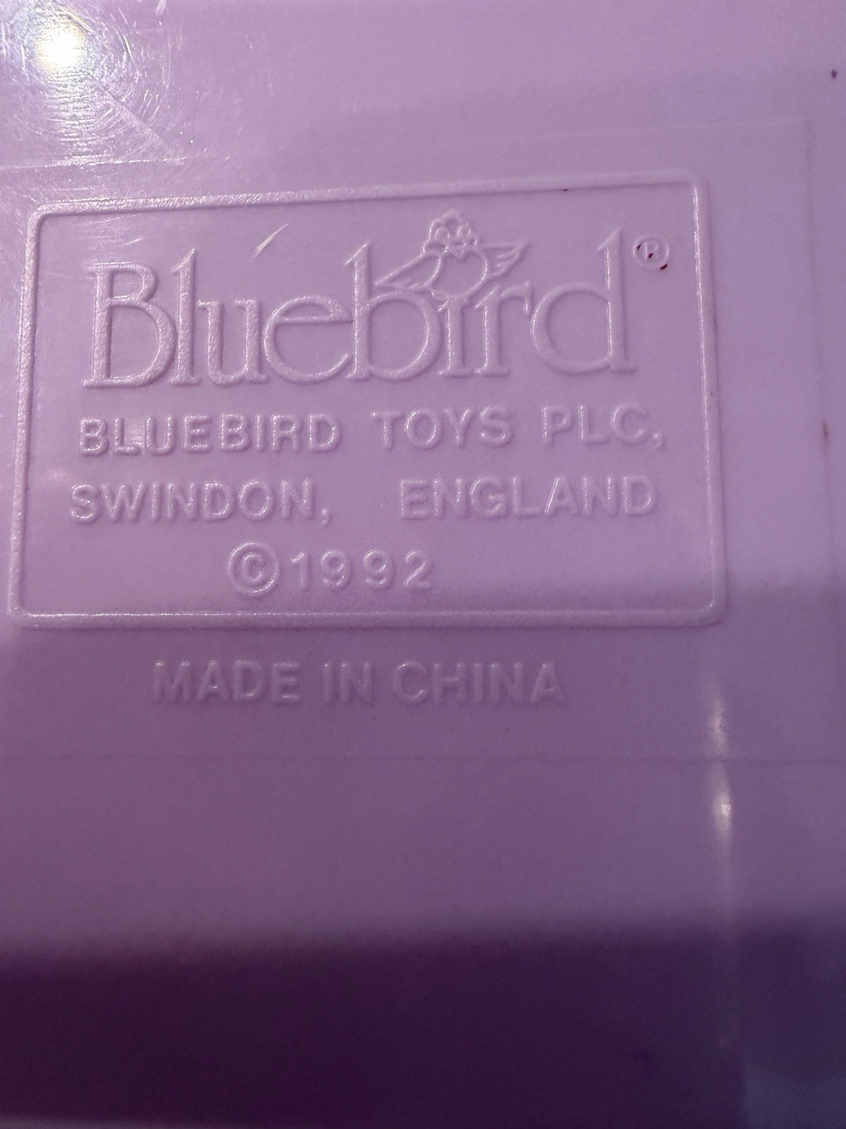 Vintage  1992 Purple Polly's Stampin' School by Bluebird Toys 90’s Polly pocket