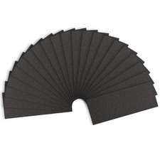 Sandpaper 320 Grit Wet Dry Sand Paper 9 X 3.6 Inch 9 X 3-23 Inch 320grit