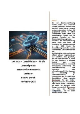 Hans-Georg Emrich | SAP Master Data Governance - Consolidation für die...