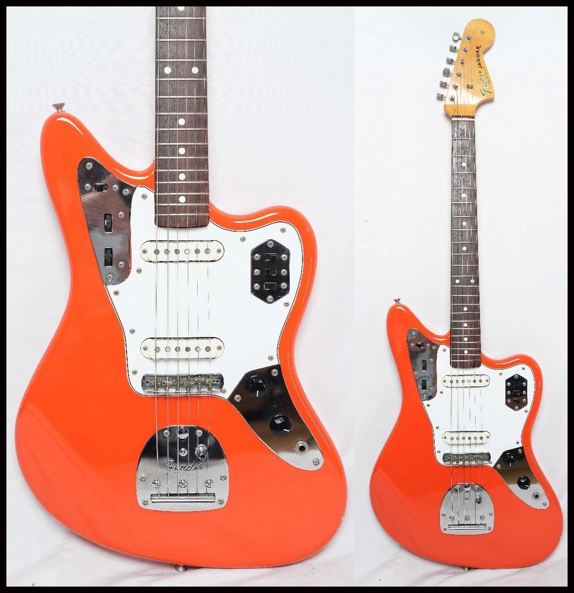 Fender Japan JG66-85 JAGUAR FRD Rare Color Festa Red Jaguar 1999