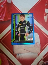 2025 Topps Chrome Formula 1 Blue Refractor Nikita Bedrin /150