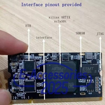 Xilinx XC7A50T FPGA RISC-V Development Board Colorlight i9 Module Is Open Source