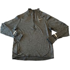 Nike 1/2 Zip Pullover Dri-Fit Sphere Element Therma Mens M Running Top