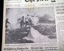 CHARLOTTE Eastern Air Lines Flight 212 Stephen Colbert Kin 1974 Airplane Crash  