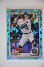 2020 Bowman Draft Sapphire Hayden Cantrelle 1st Aqua /20 #BD-173 Brewers