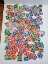 Queen Elizabeth II Lot of Pre-Decimal Definitive Stamps. All Off Paper.