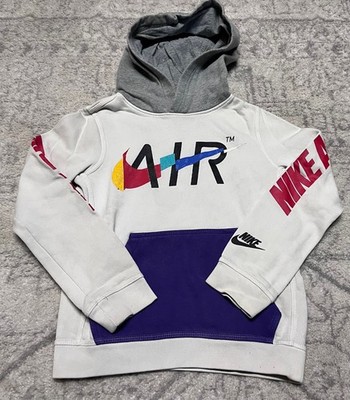 Nike Air Hoodie Size Small Game Changer Graphic Center Big Swoosh Vintage Style