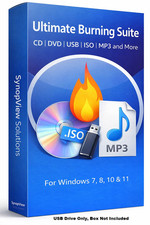 CD DVD Burning Software Suite  USB burner  Iso  File Writing  DVD Creator