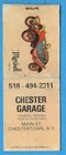 Matchbook Cover 1912 Maxwell Automobile, Chester Garage, Main St Chestertown, NY — photo 1