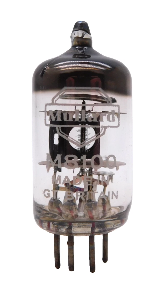 Tube EF95 Mullard NIB NOS – Valve Double Alternance Noire – Préampli Audio